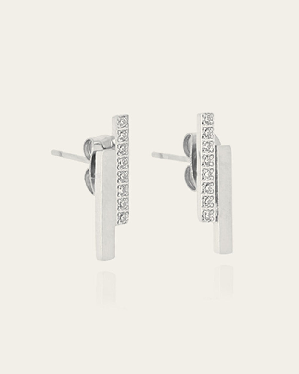 Boucles d'oreilles Sono (Acier)