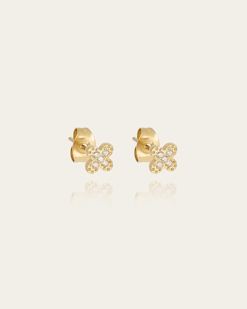 Amaé Earrings (Gold-plated Steel)