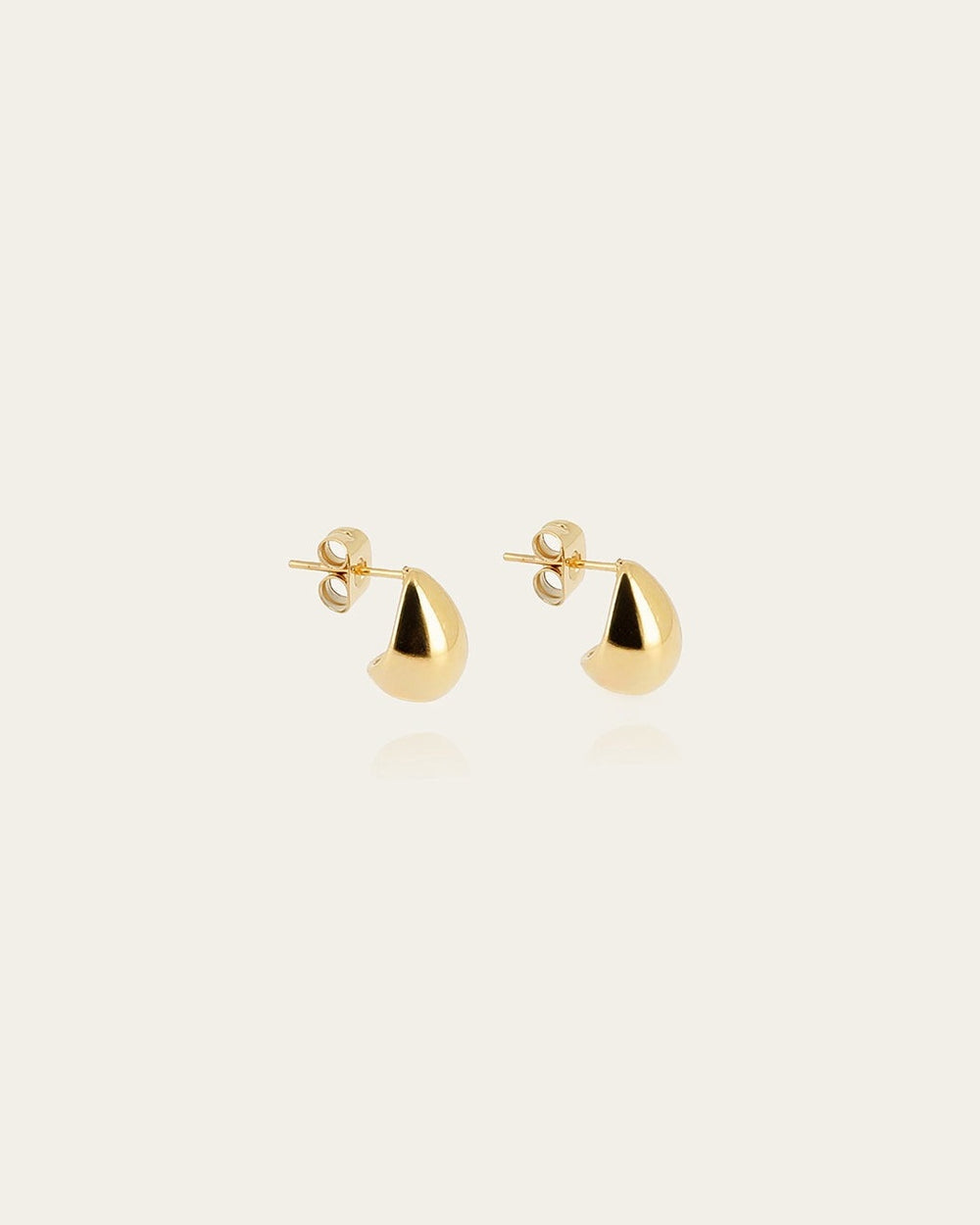 Larme earrings (Gold-plated steel)