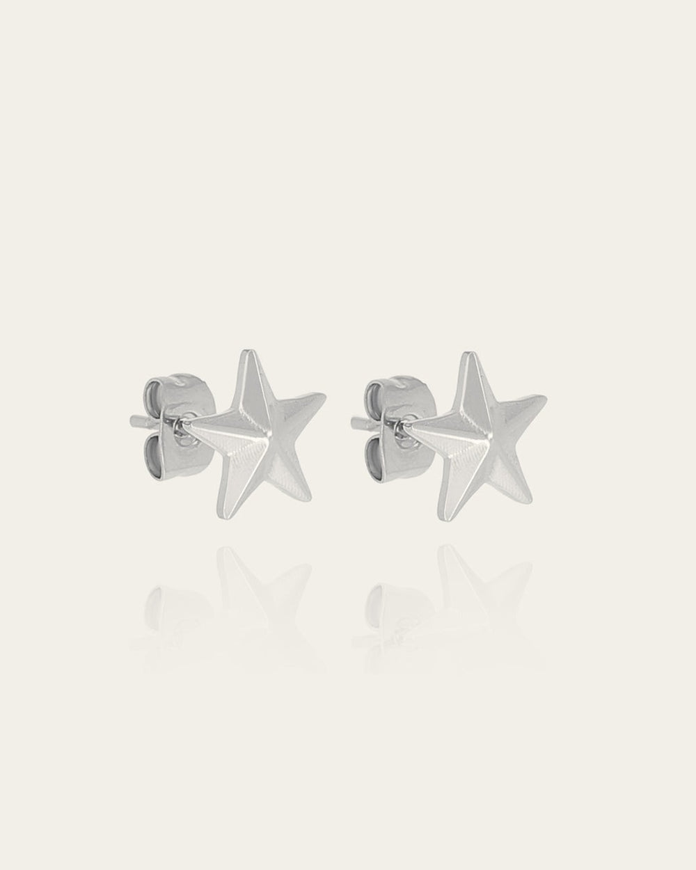 Boucles d'oreilles Delta (Acier)