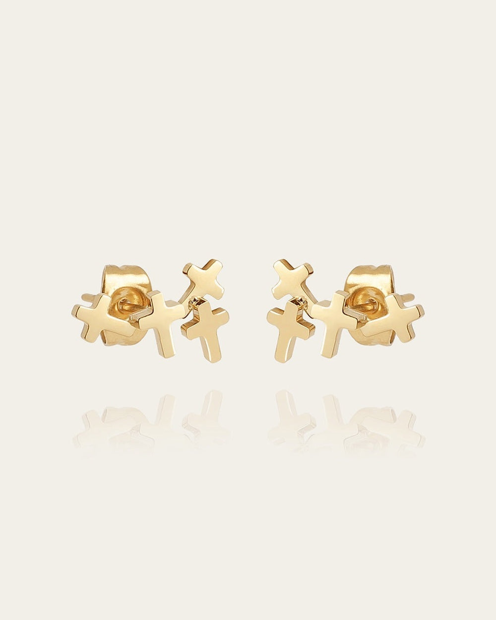 Beata Earrings (Gold-plated Steel)