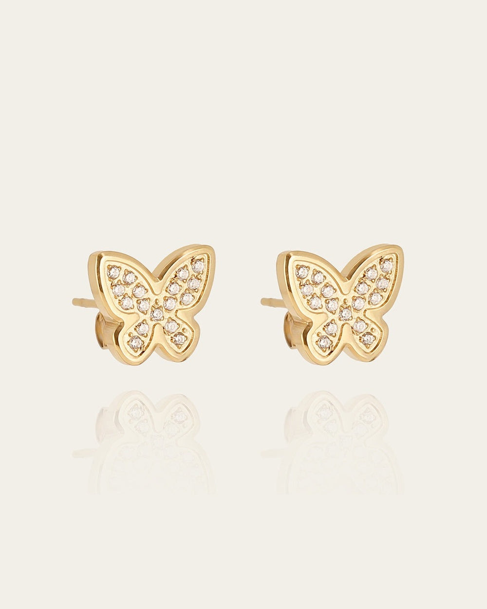 Logan Earrings (Gold-plated Steel)