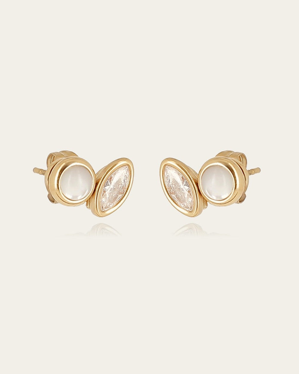 Boucles d'oreilles Ruffano (Acier doré)