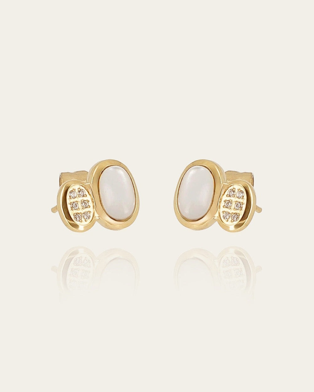 Nicolosi Earrings (Gold-plated steel)