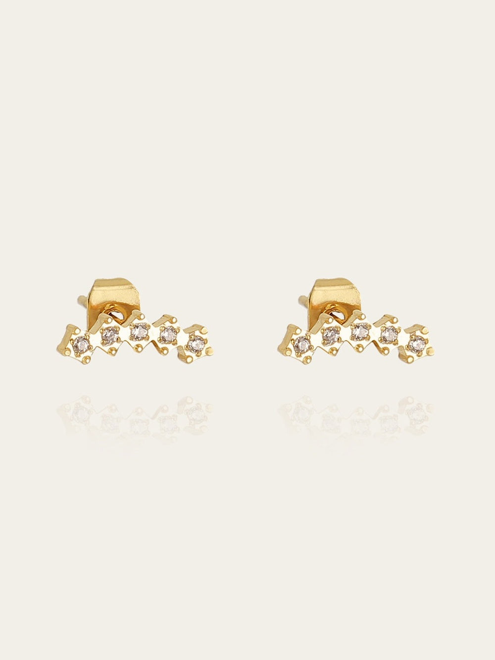 Mini boucles d'oreilles Cassis 