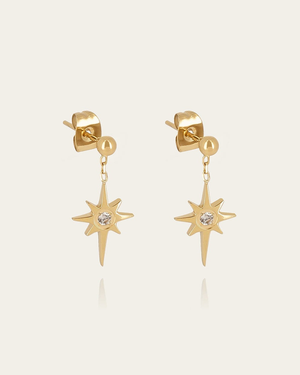 Aylan Earrings (Gold-Plated Steel)