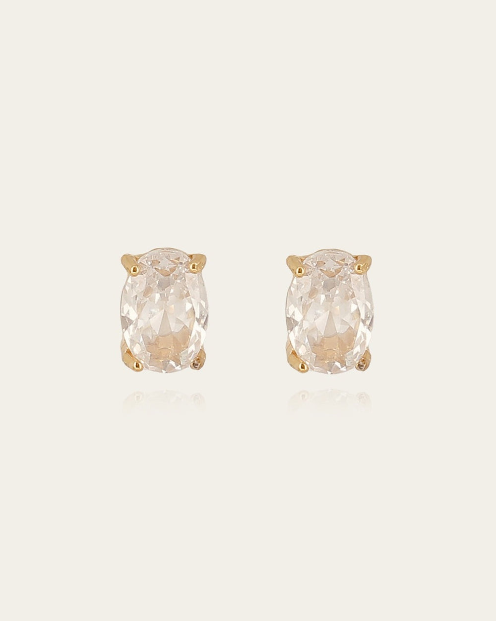 Boucles d'oreilles Echor (Acier doré)