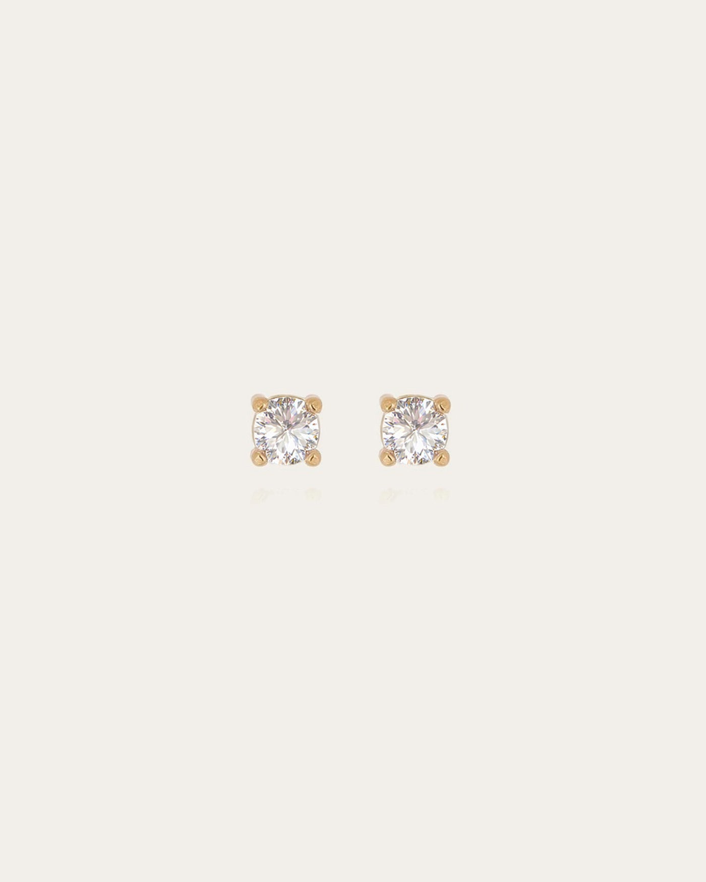 Boucles d'oreilles Murcia (Acier doré)