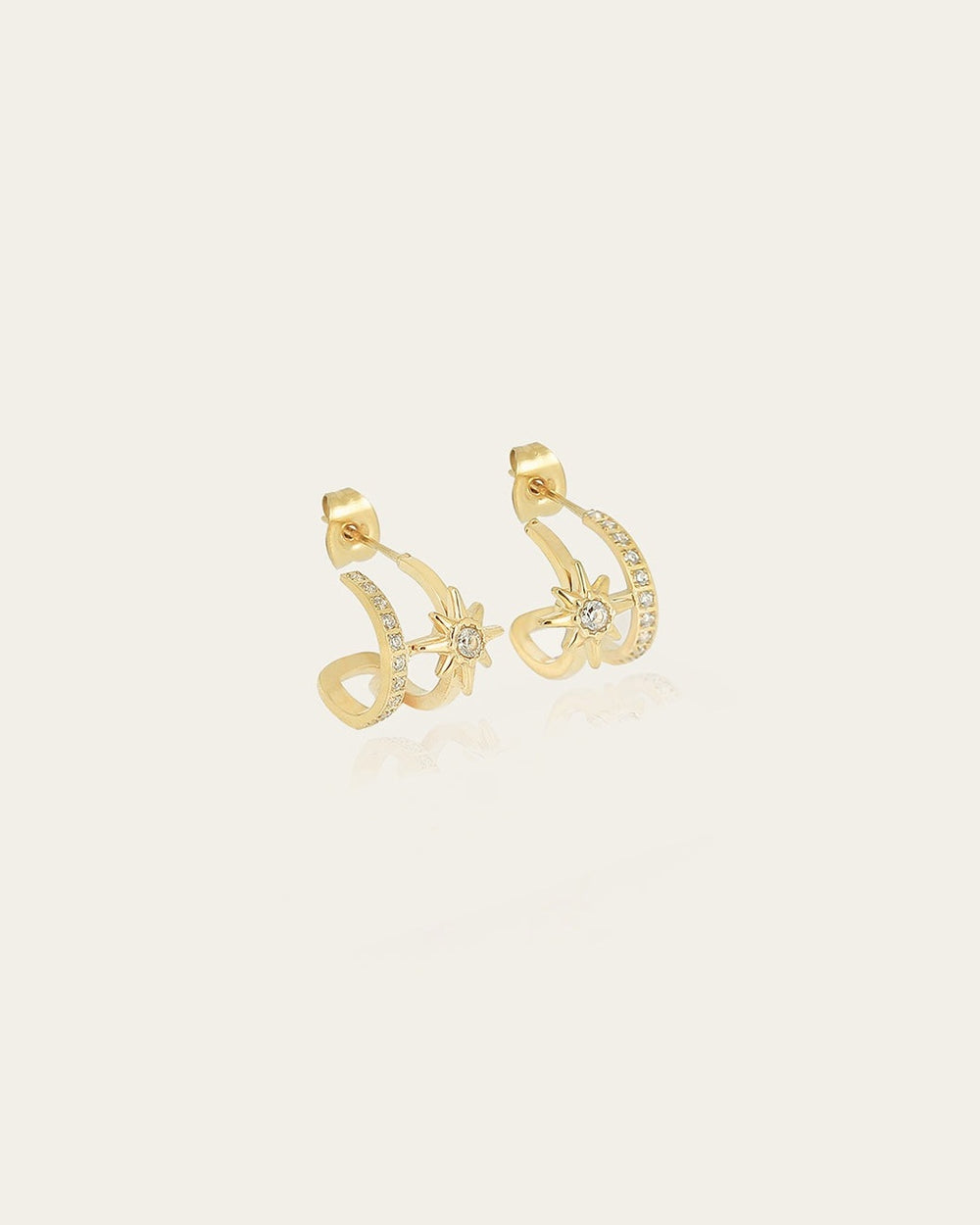 Earrings Camiri (Gold-plated steel)