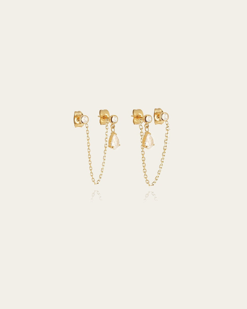 Cuzco earrings (Gold-plated teel)