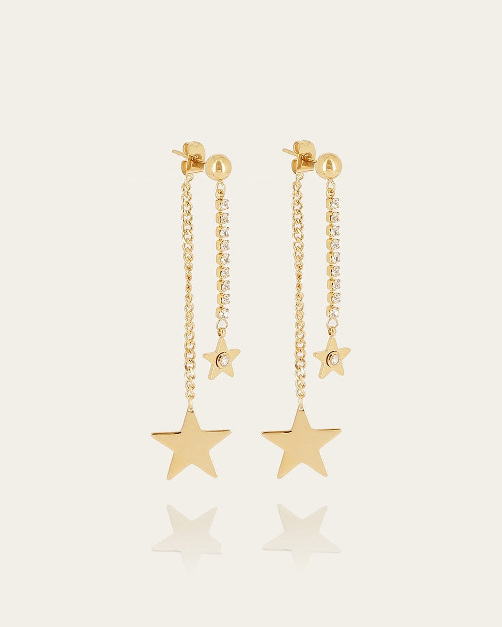 Algara Earrings (Gold-plated Steel)