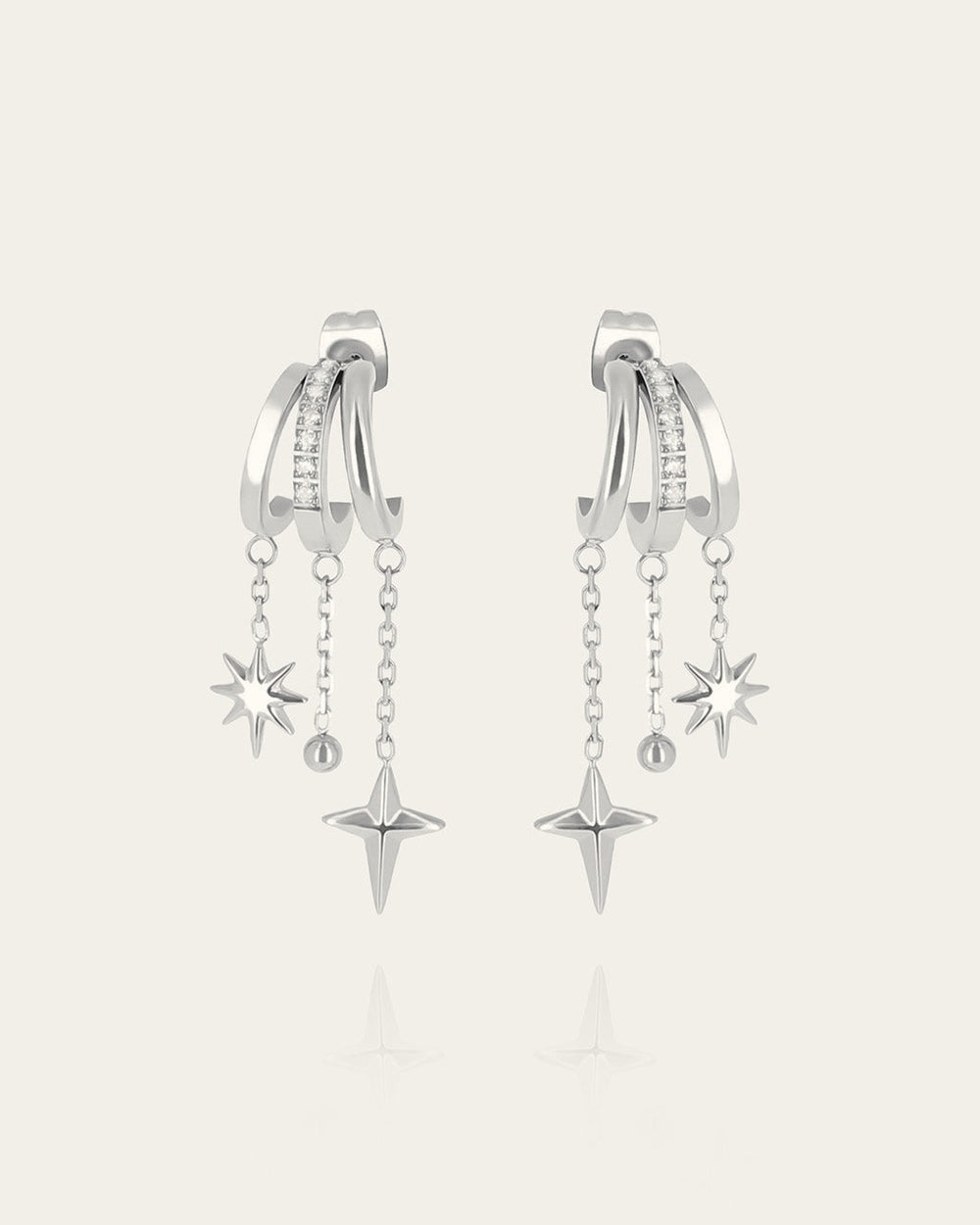 Valentina Earrings (Steel)