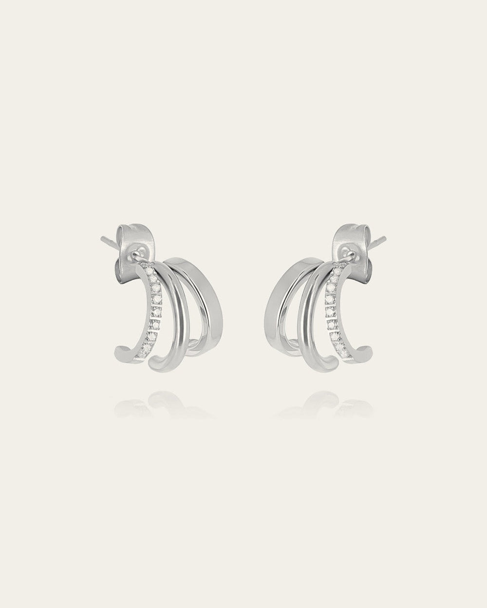 Virginia Earrings  (Steel)