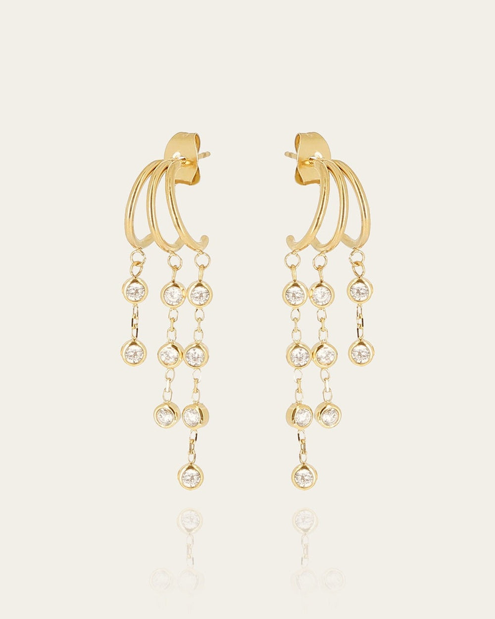 Teresa Earrings (Gold-plated Steel)