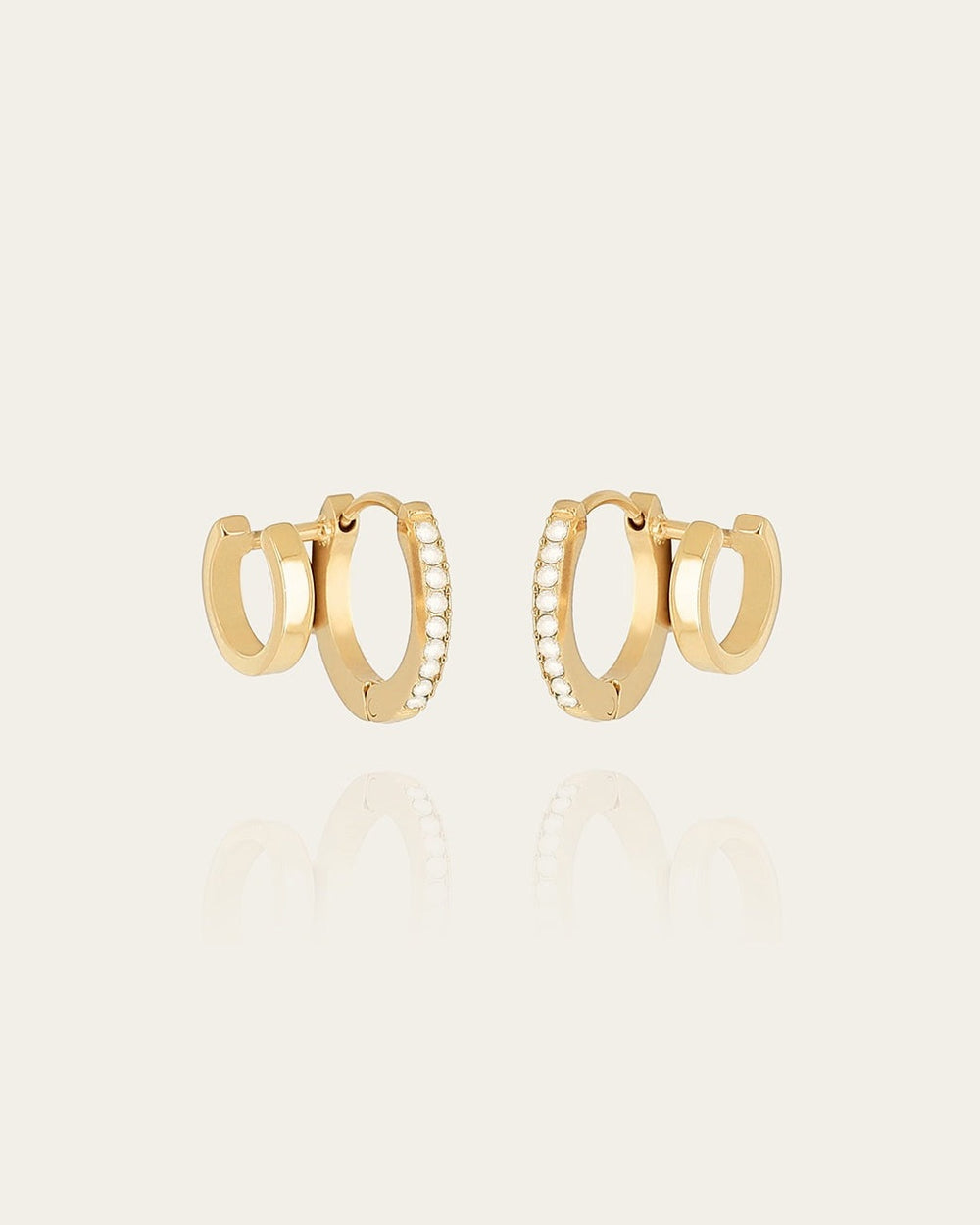 Uria Earrings (Gold-plated Steel)