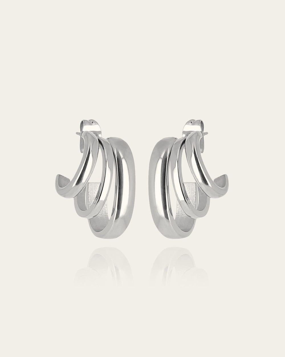 Boucles d'oreilles Tawny (Acier)