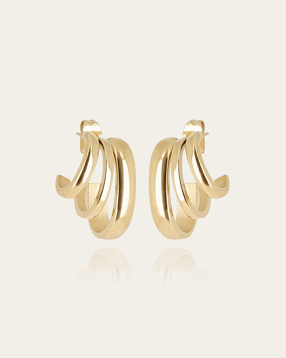 Tawny Earrings (Gold-plated steel)