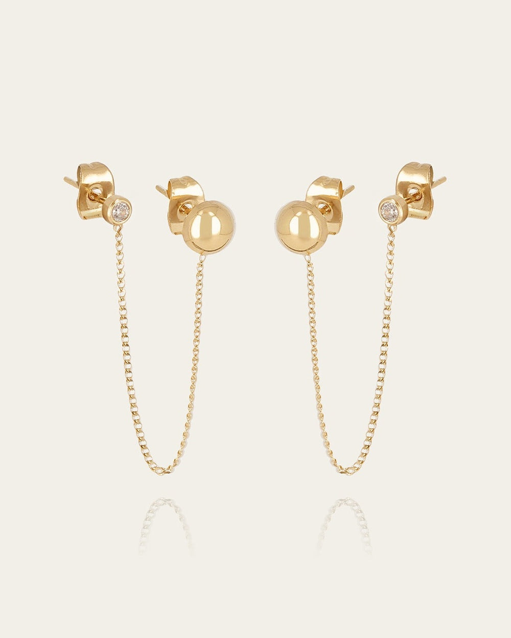 Albae Earrings (Gold-Plated Steel)