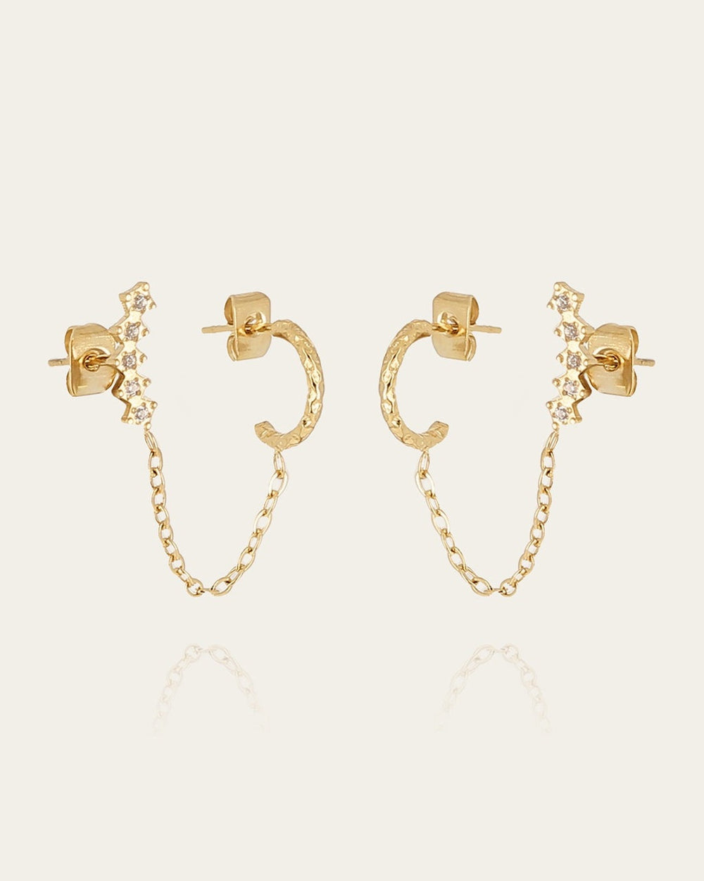 Begur Earrings (Gold-Plated Steel)