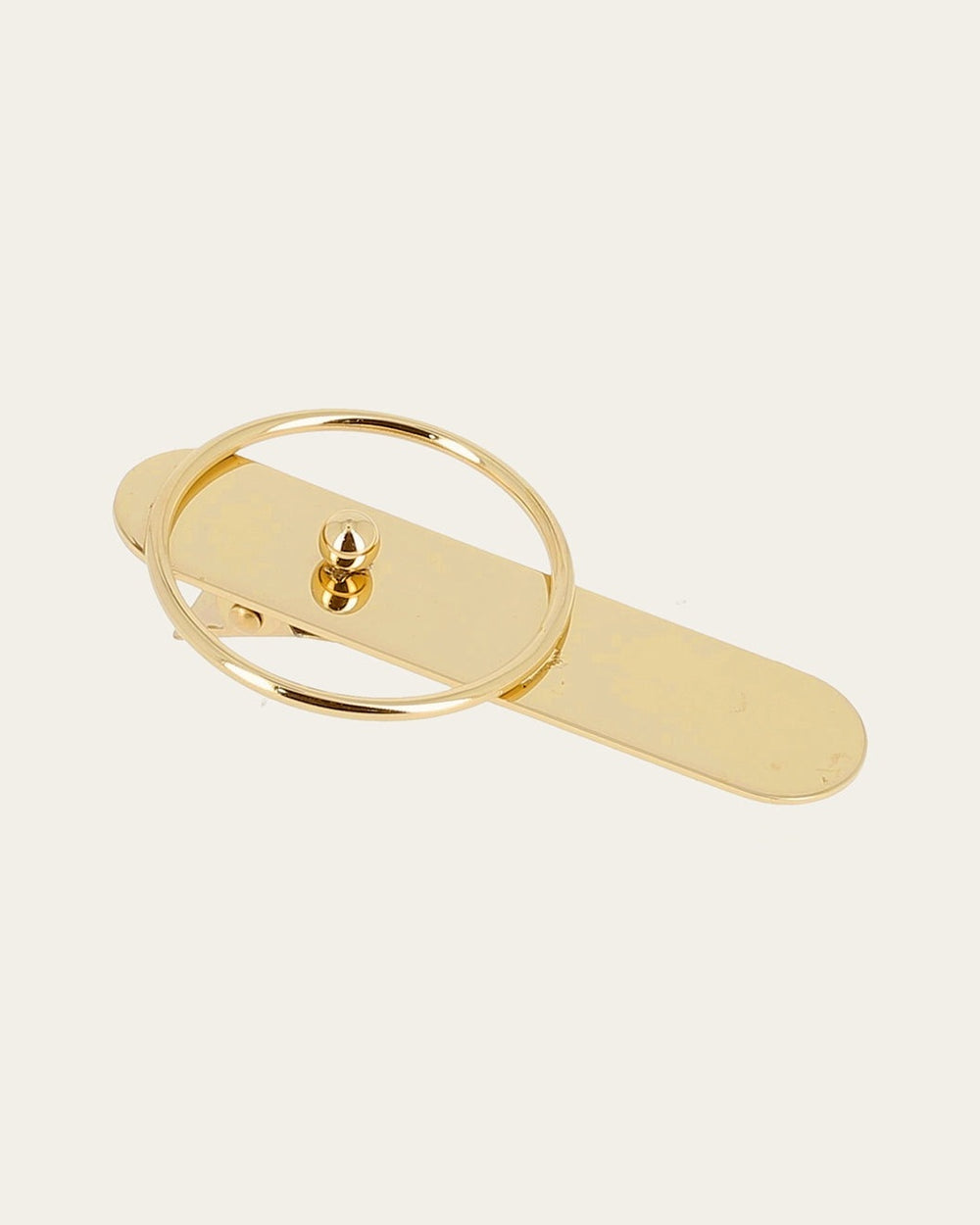 Barrette Ahiru (Acier doré)