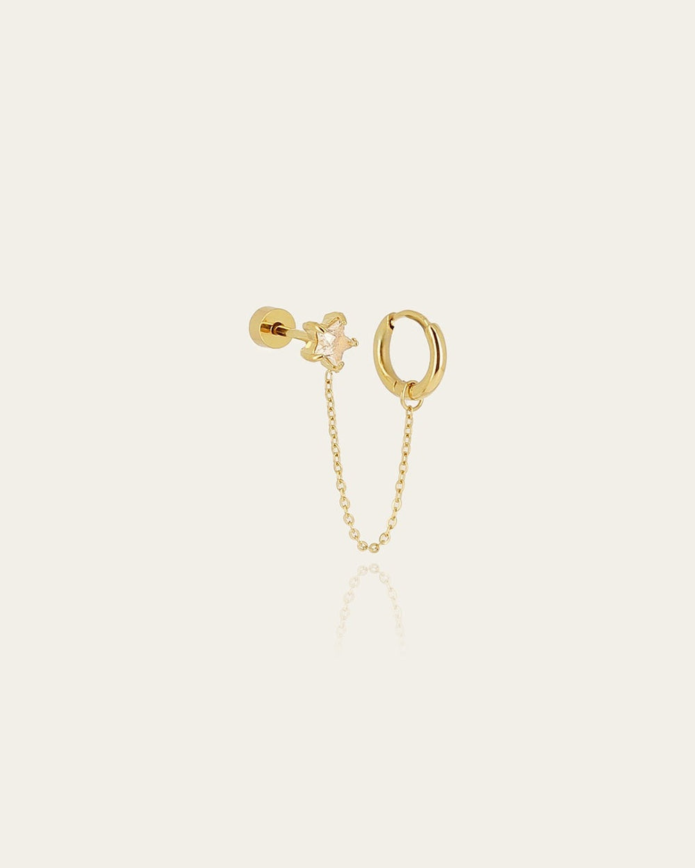 Rangiroa Piercing  (Gold-plated Steel)