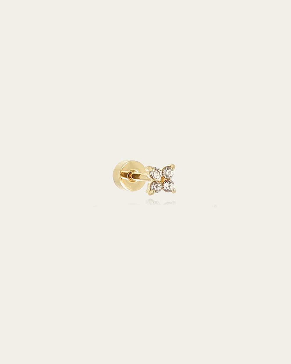 Huahine Piercing  (Gold-plated Steel)
