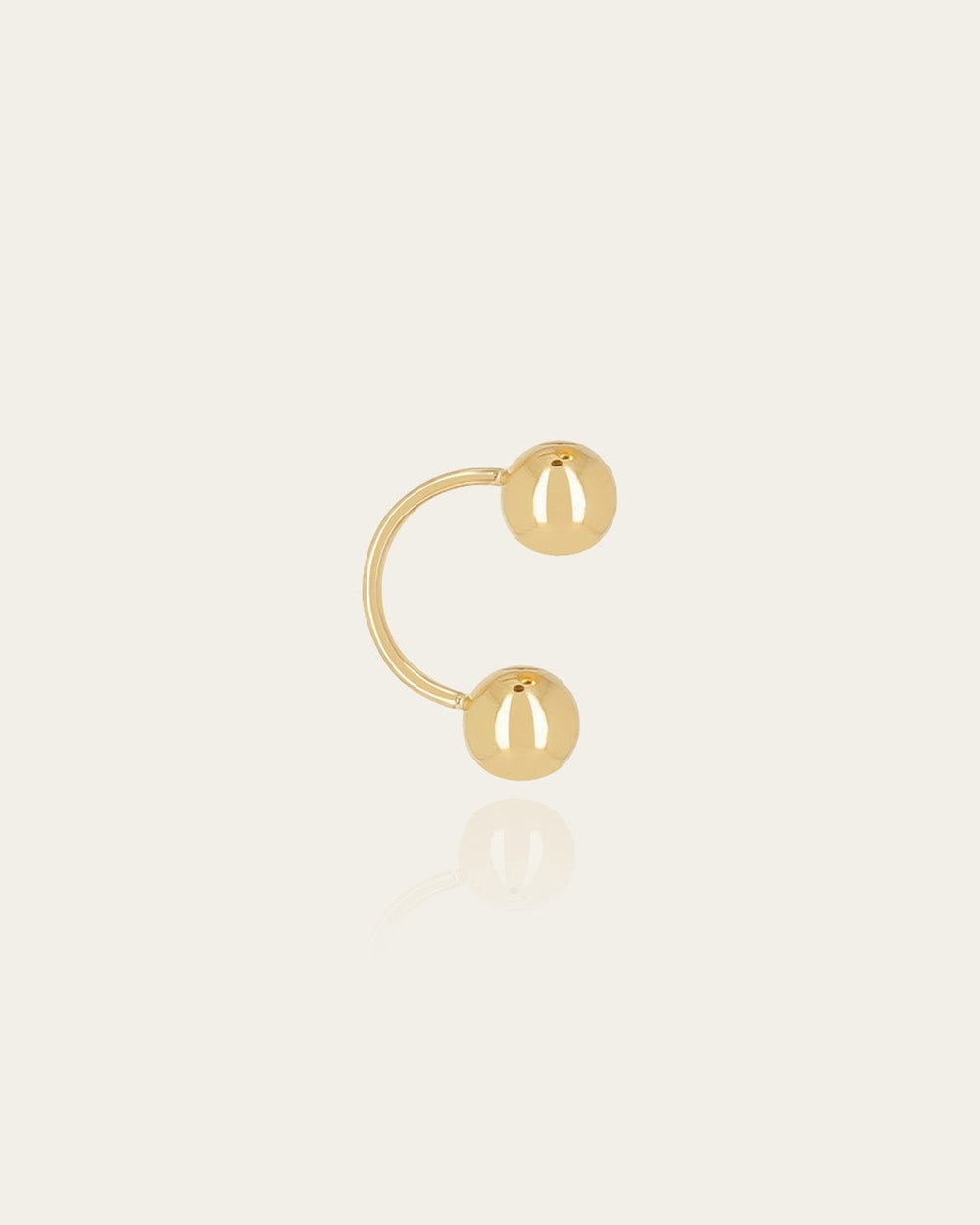Arousa Piercing (Gold-plated steel)