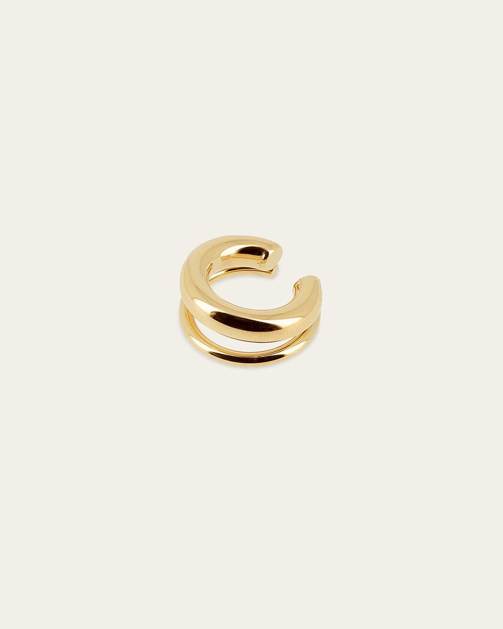 Tortel Earrings (Gold-plated Steel)