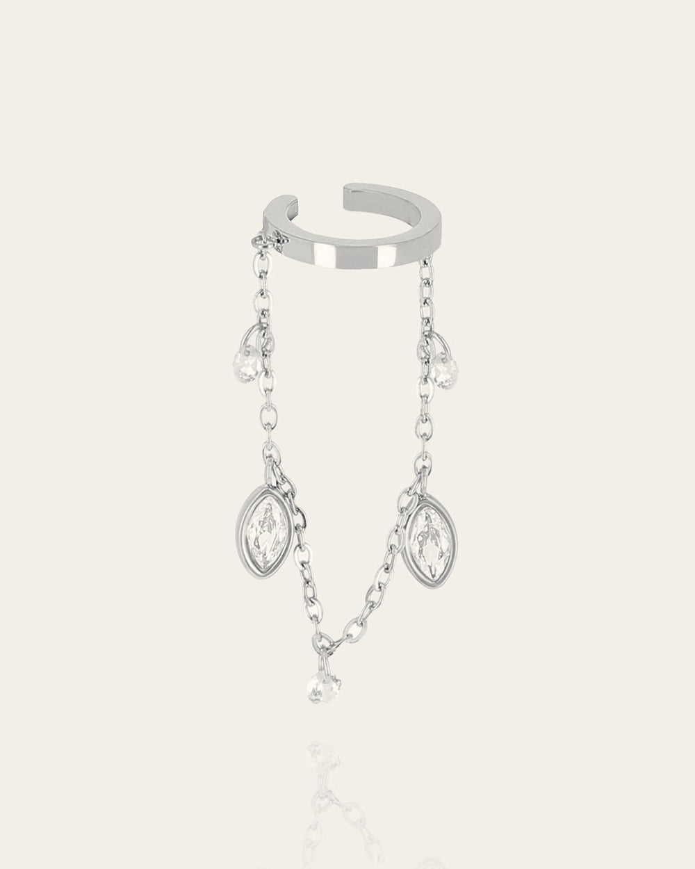 Earcuff Azelie (Acier)