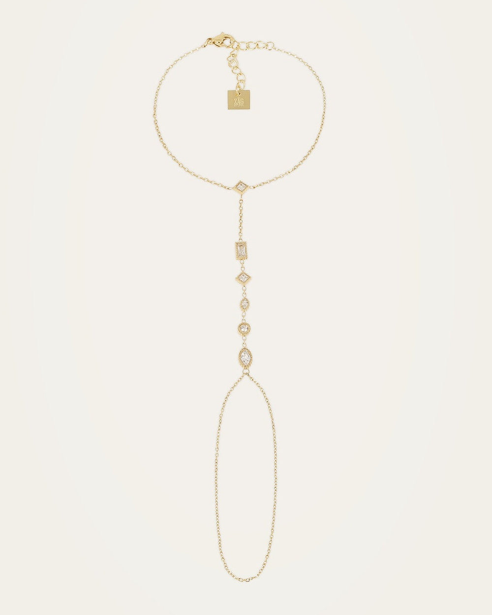 Buseto Hand jewellery (Gold-plated steel)