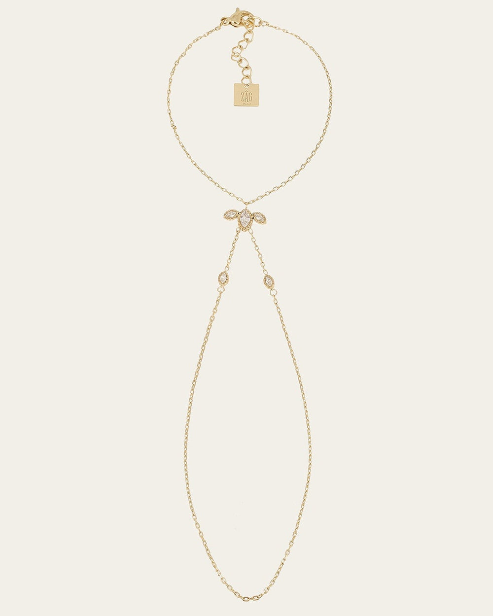 Ismène bracelet (gold-plated steel)