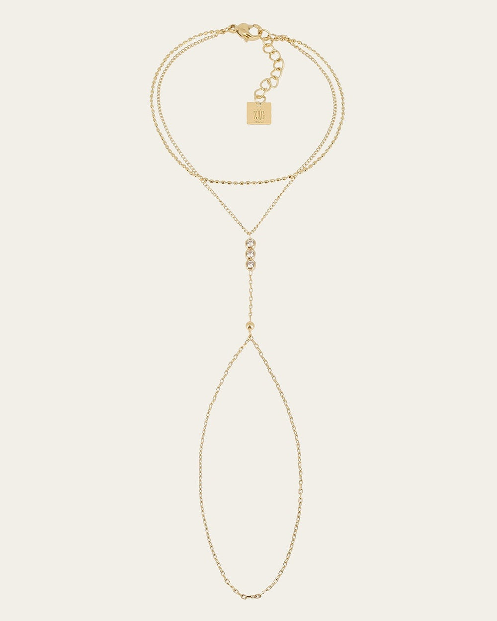 Kaely bracelet (gold-plated steel)