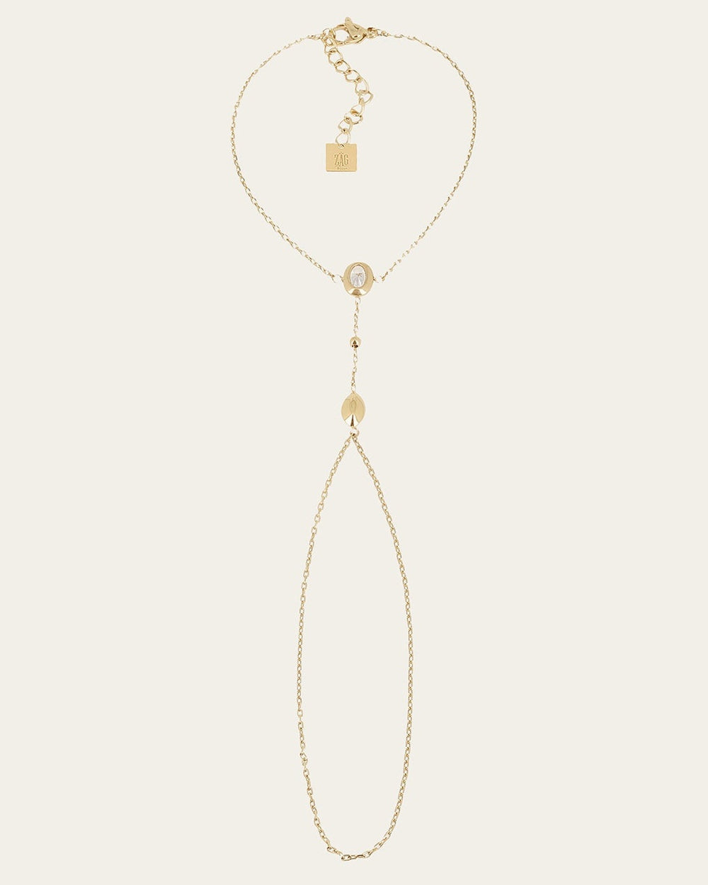 Haloé Hand Jewelry (Gold-Plated Steel)