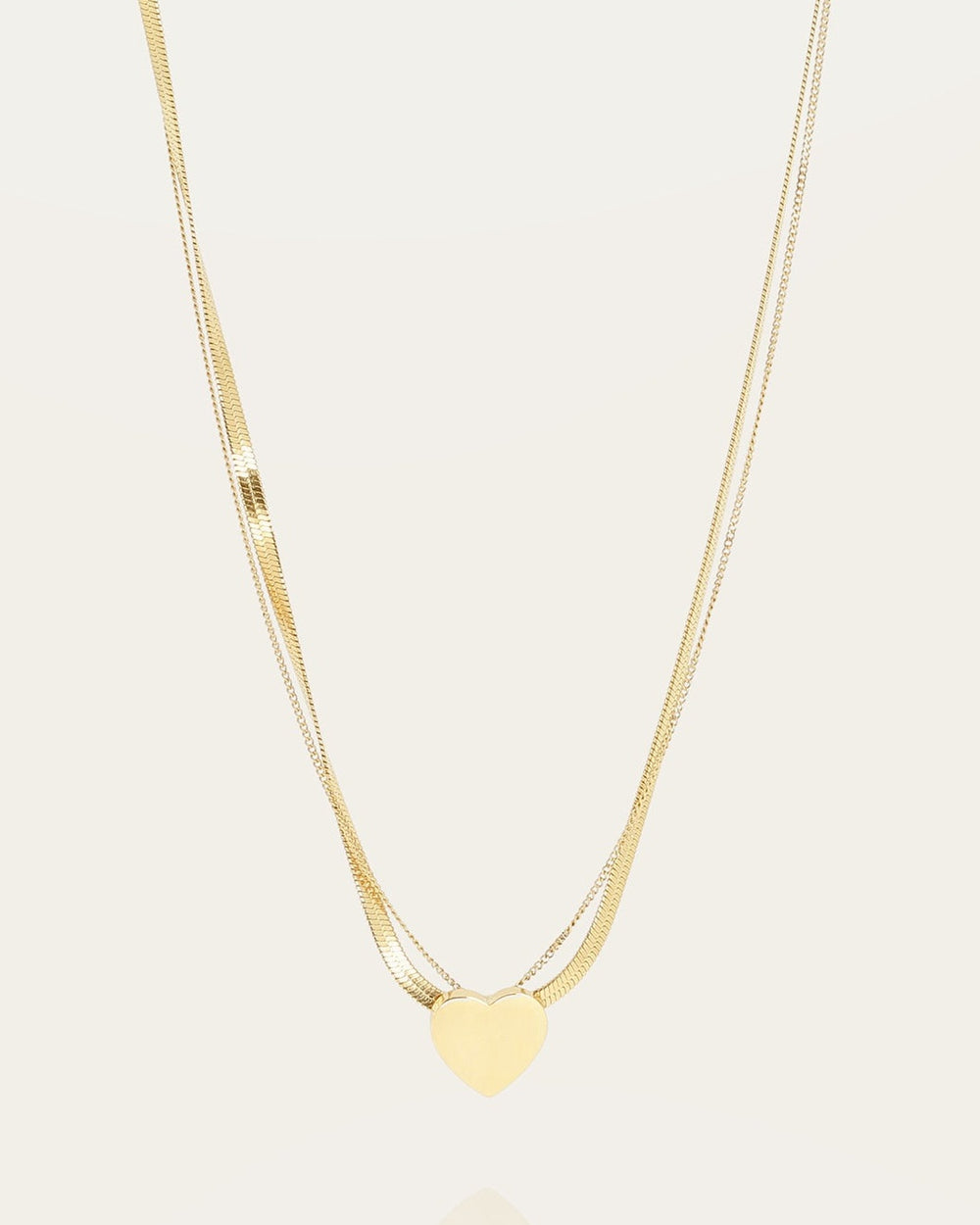 Juza Necklace (Gold-plated Steel)