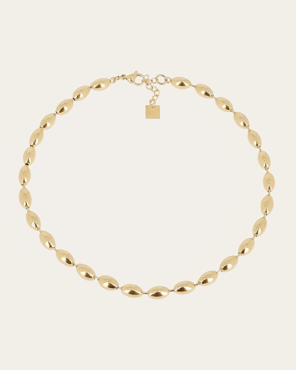 Collier Nyra (Acier doré)