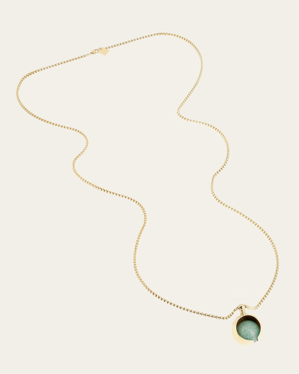 Tinkle String Necklace (Gold-plated Steel)