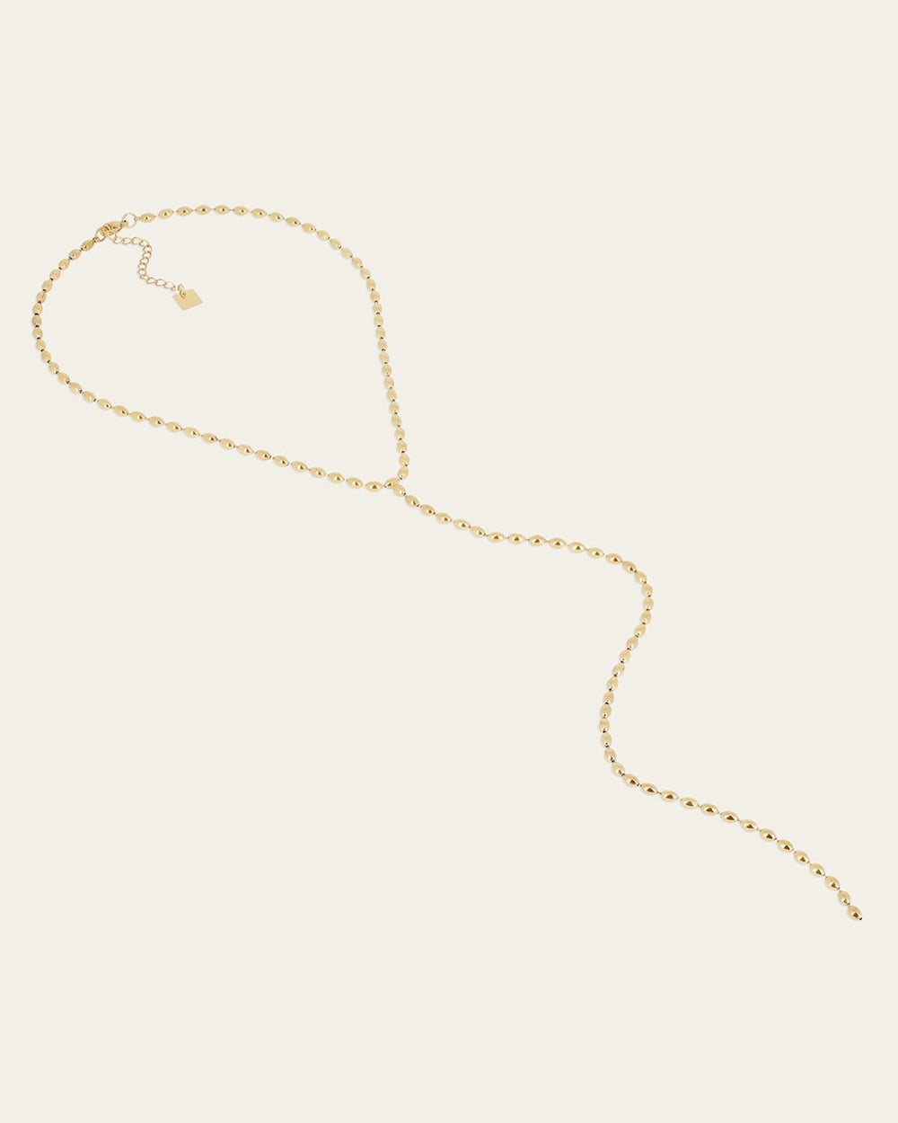 Deruta String Necklace (Gold-plated Steel)
