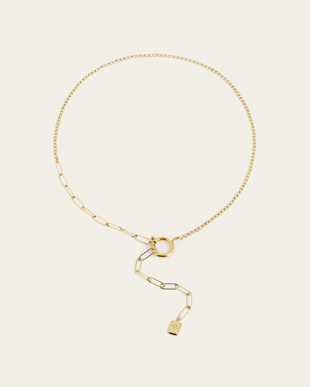 Collier Mélanie (Acier doré)