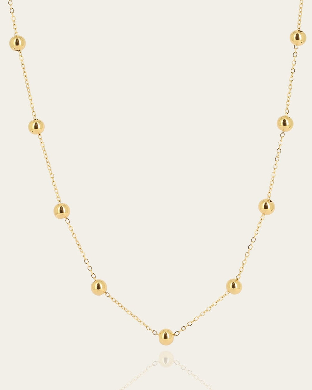 Annie Necklace (Gold-plated steel)