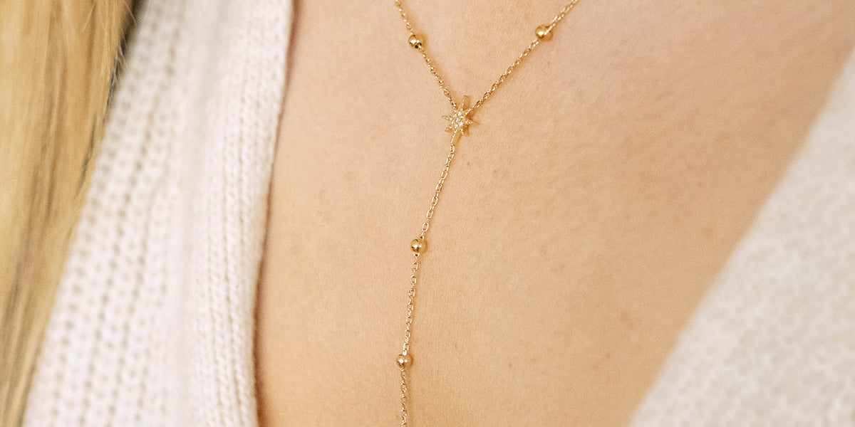 Issac Calier Collier Isaac (Acier doré) – Zag Bijoux