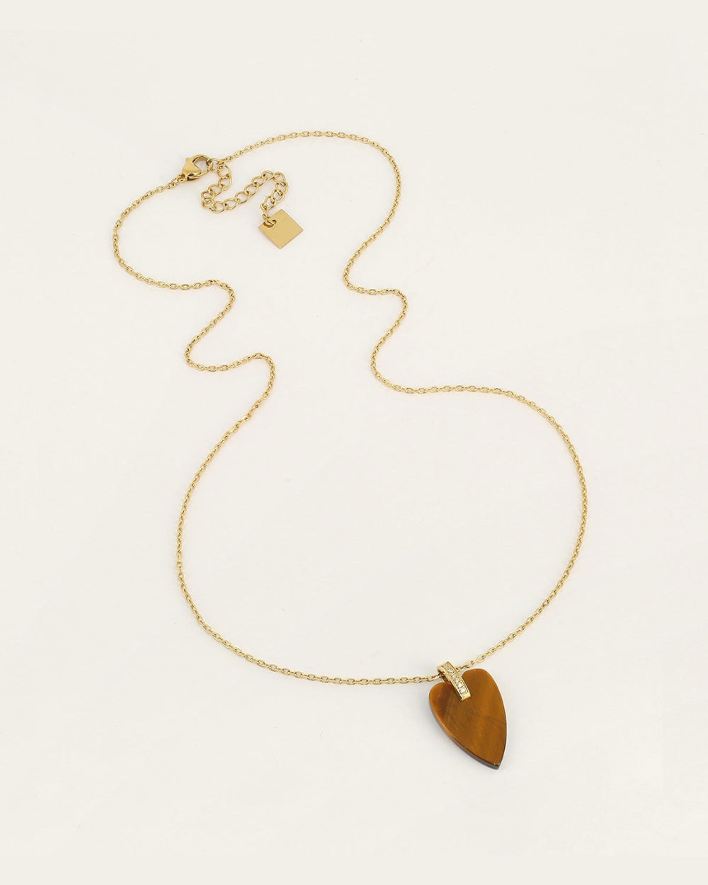 Collier Calliope (Acier doré)