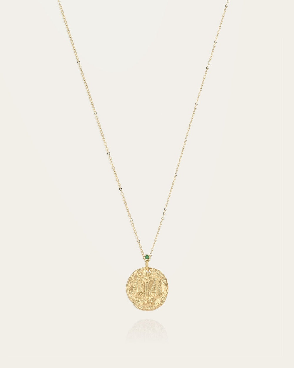 Zugos necklace (Gold-plated steel)
