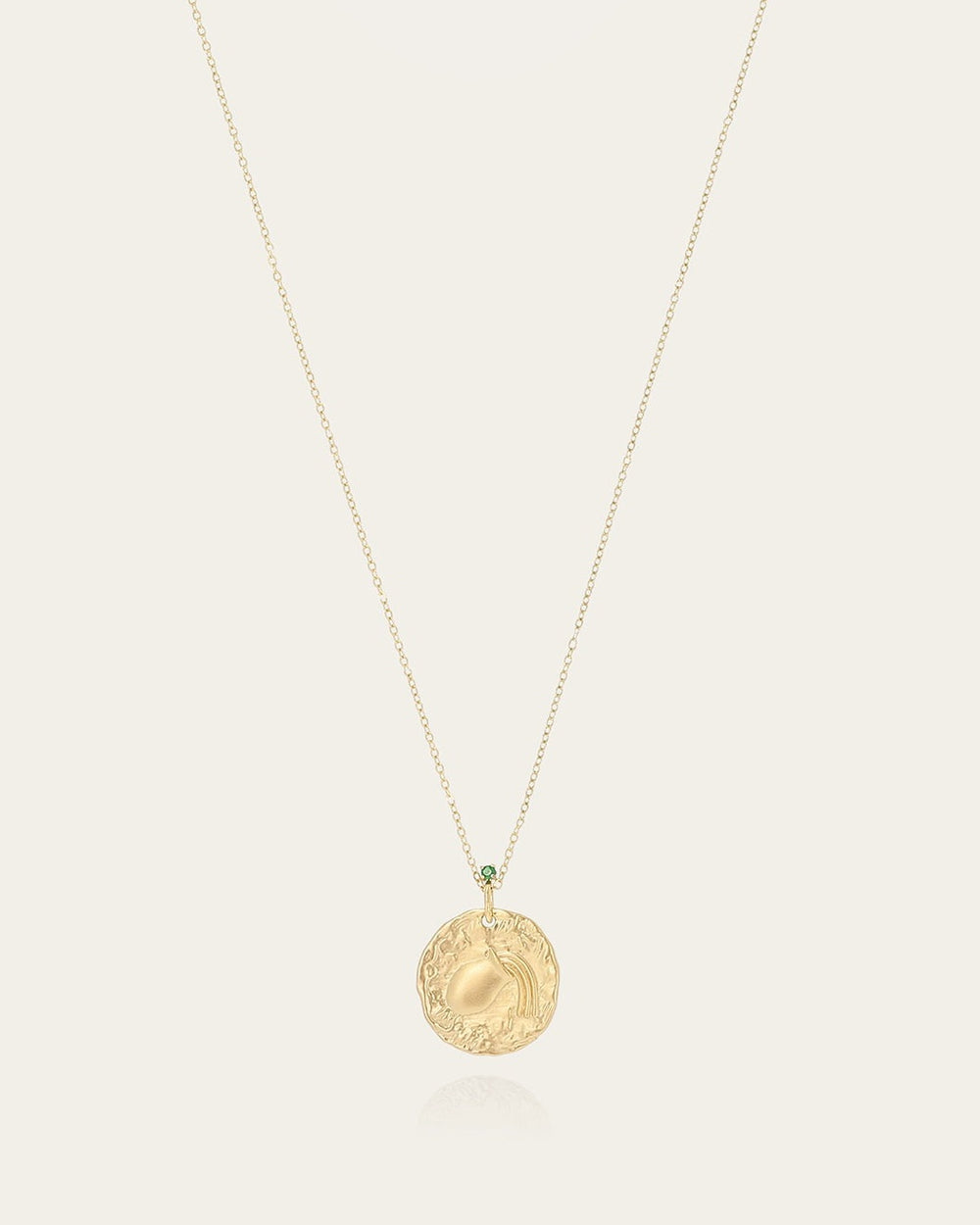 Hydrochoeus necklace (Gold-plated steel)