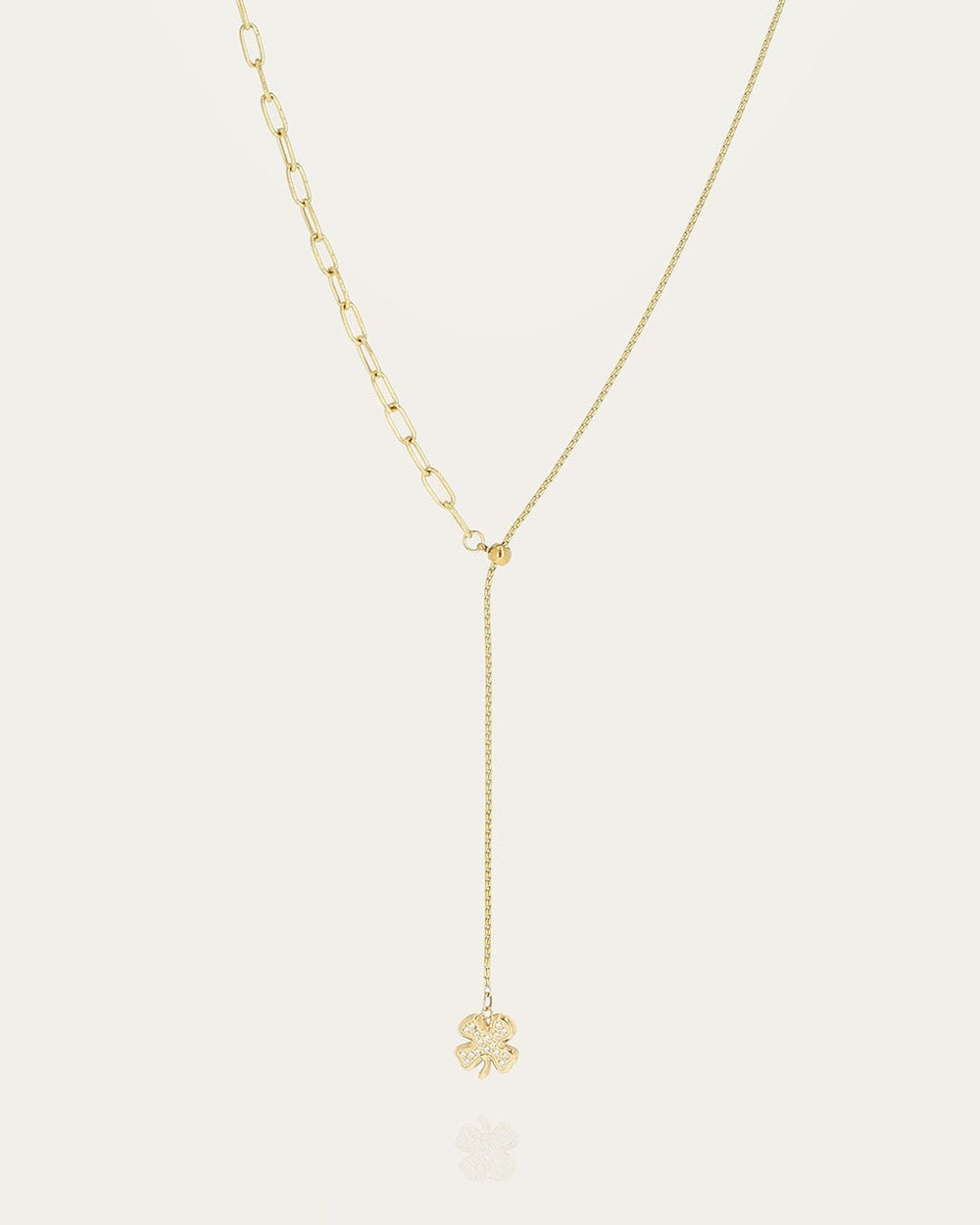 Tender necklace (Gold-plated steel)