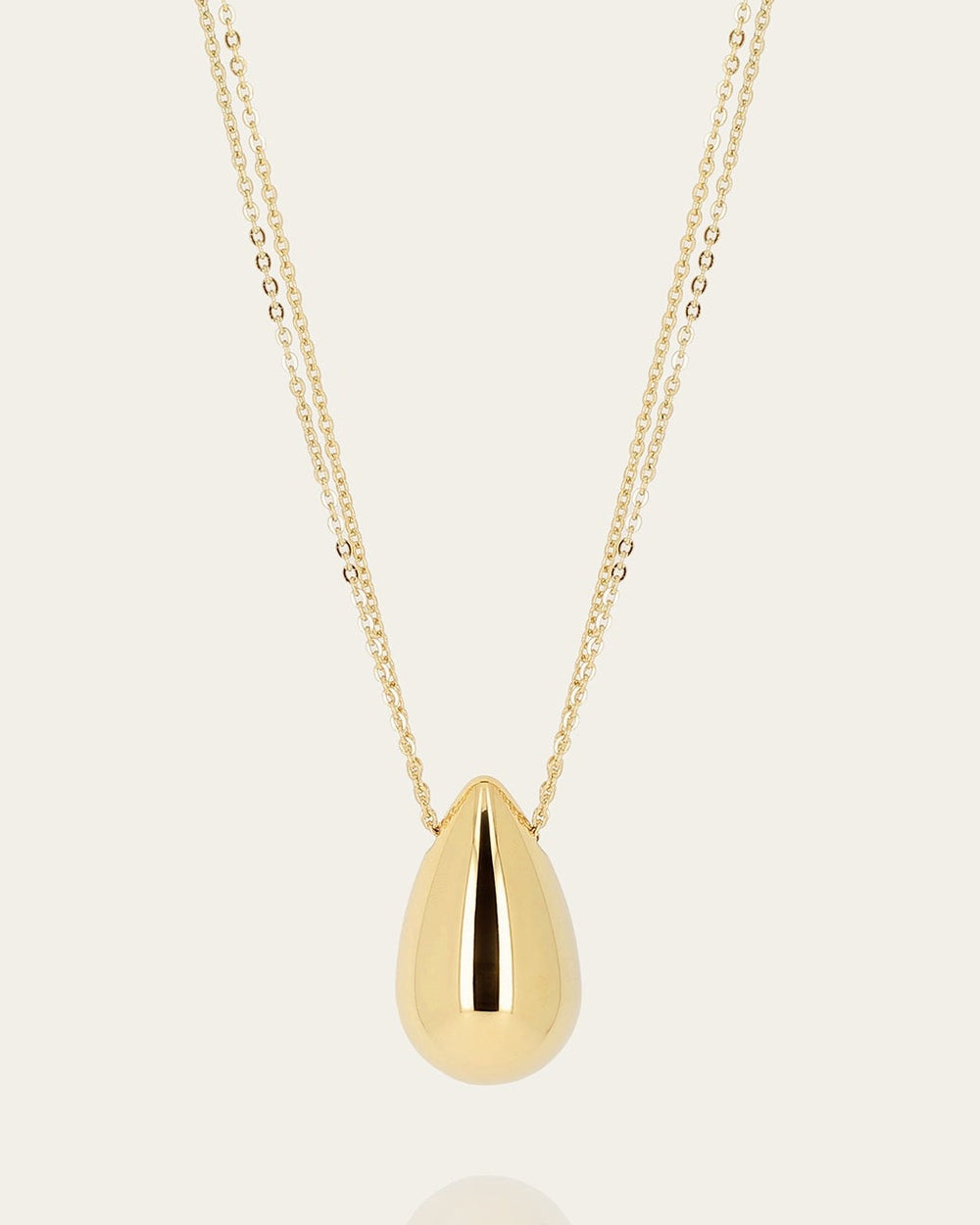 Collier Lacrima (Acier doré)
