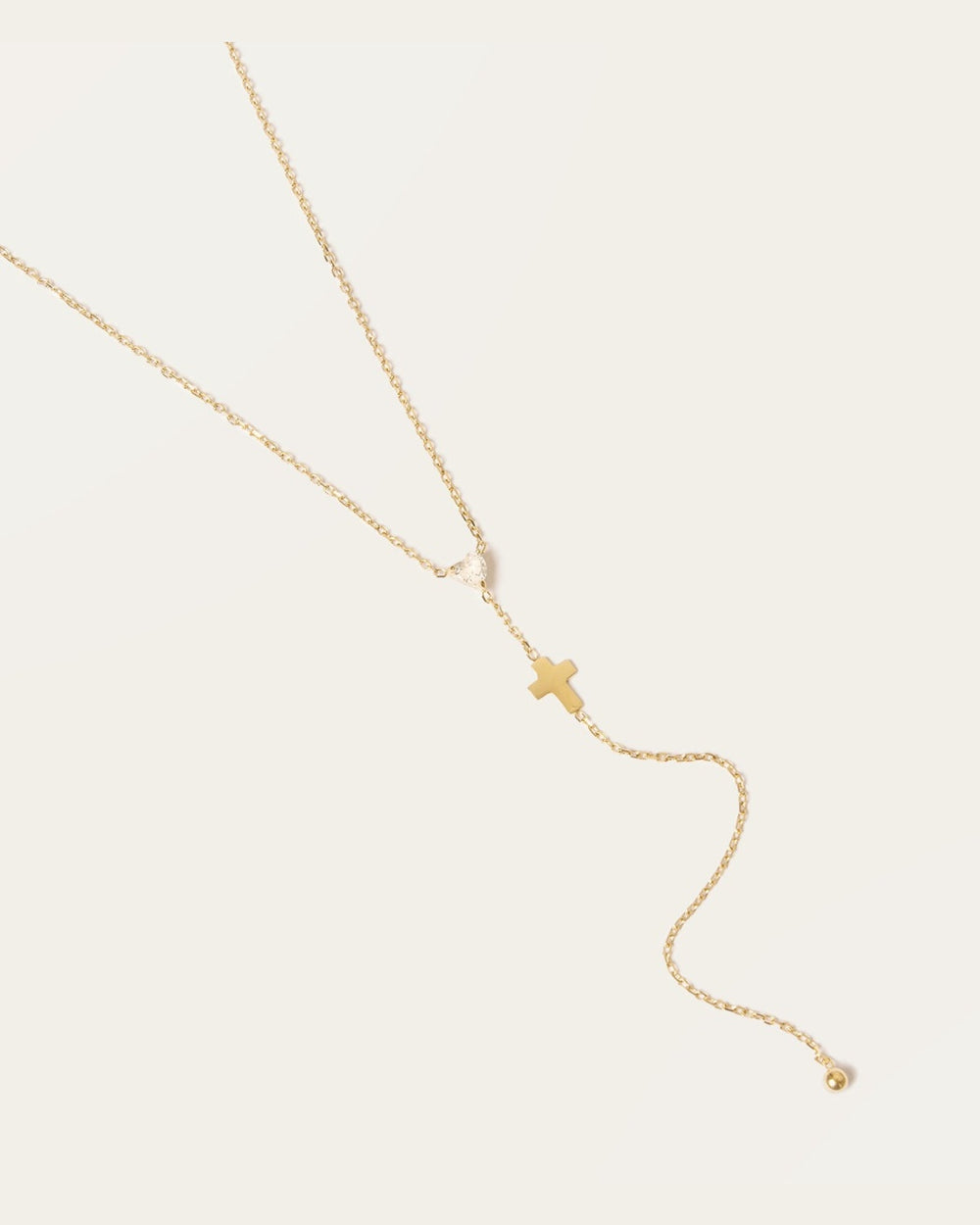 Edusa Necklace (Gold-plated Steel)