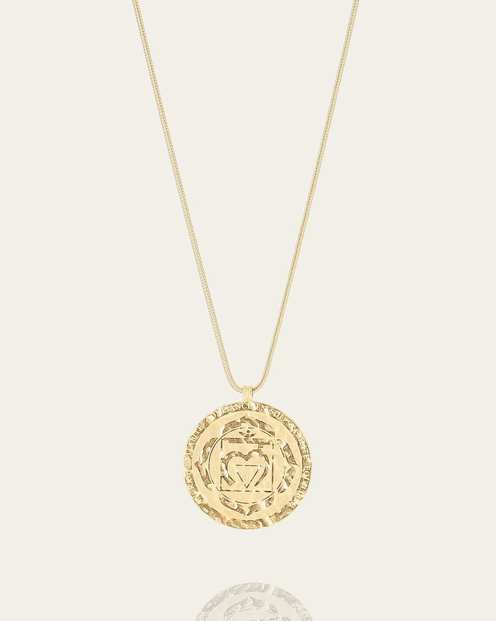 Necklace Servia (Gold-plated steel)