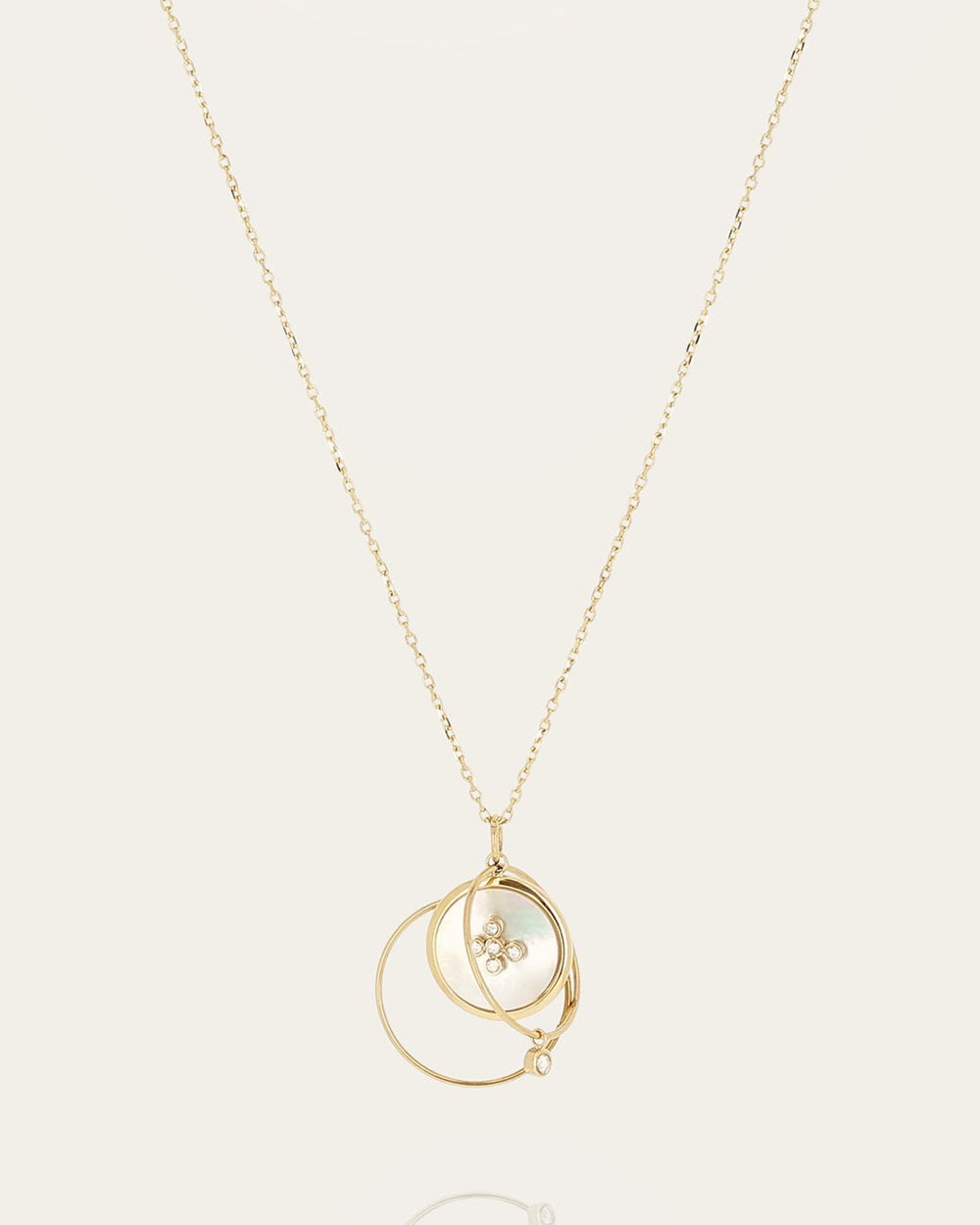 Collier Selis (Acier doré)