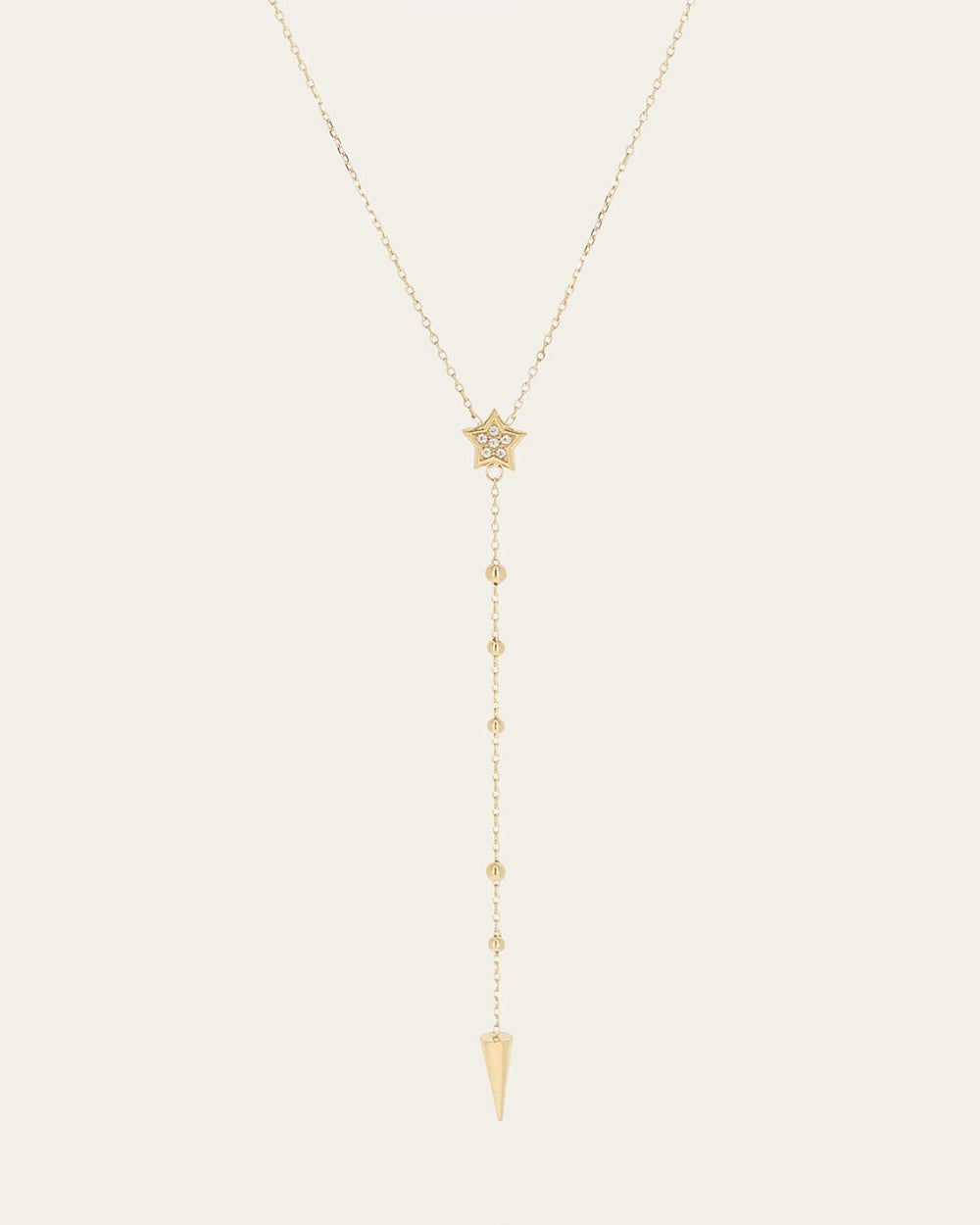 Necklace Aéris (Gold steel)