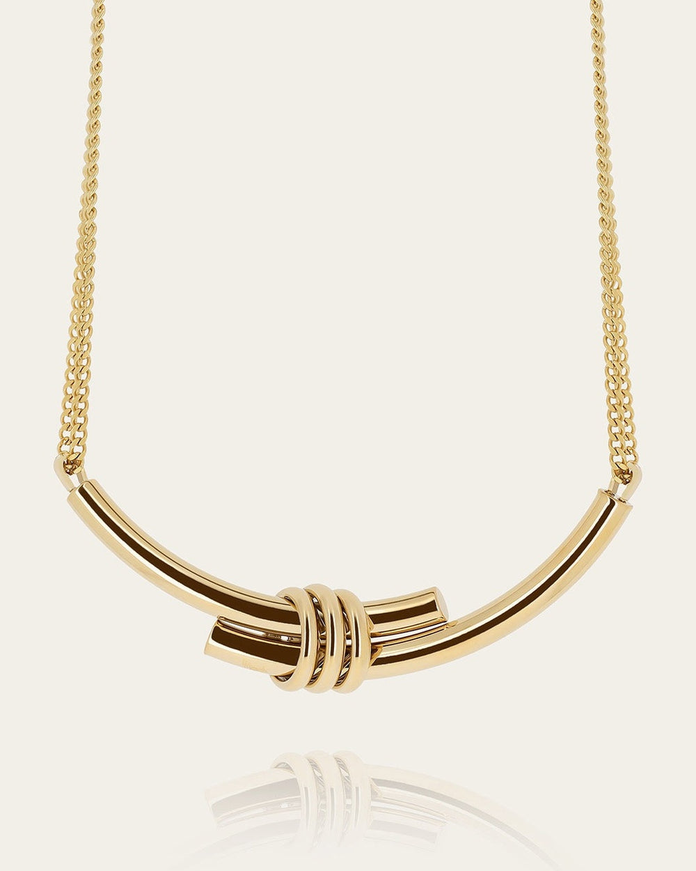 Sagone Necklace (Gold-plated steel)